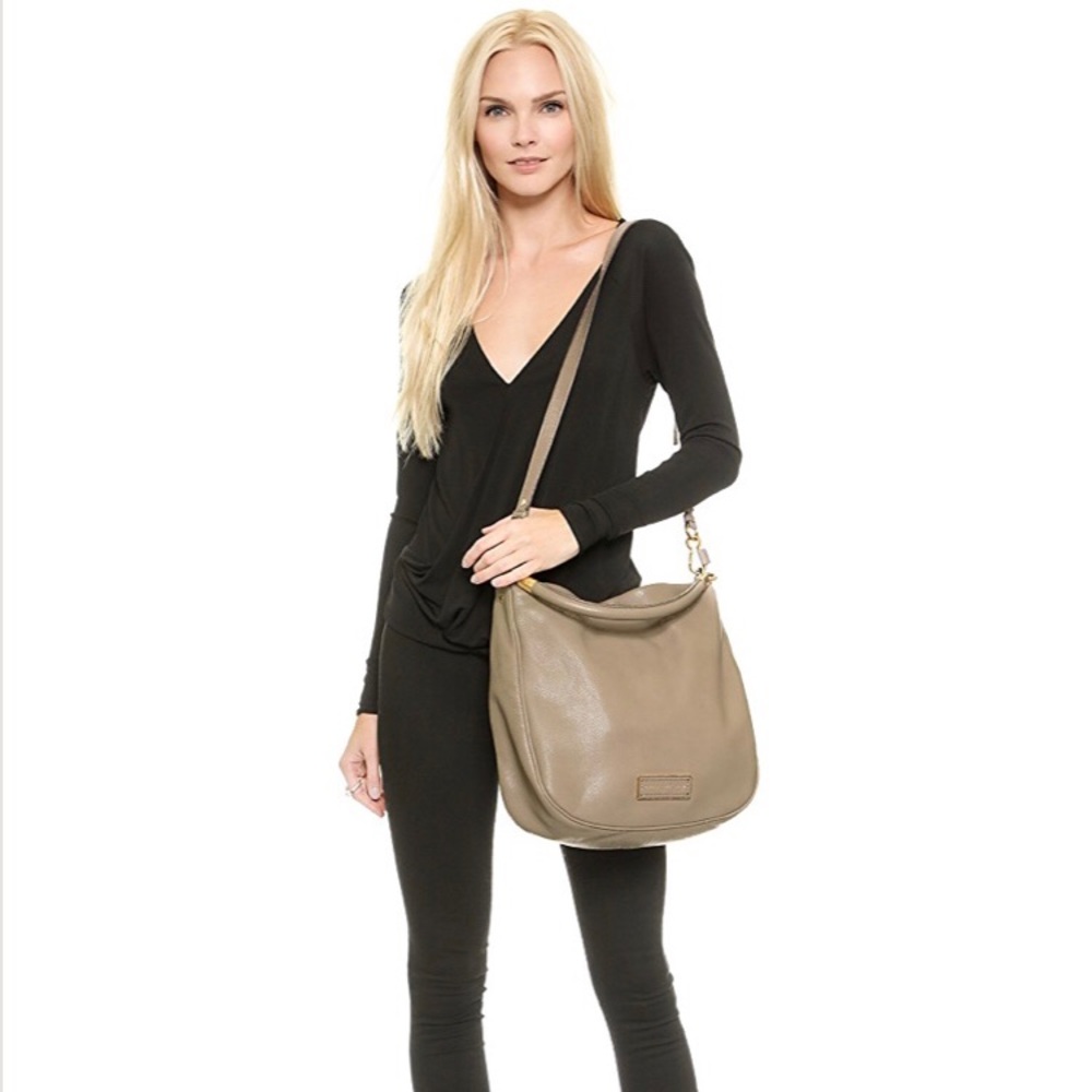 Marc Jacobs too hot to handle hobo in cement grey